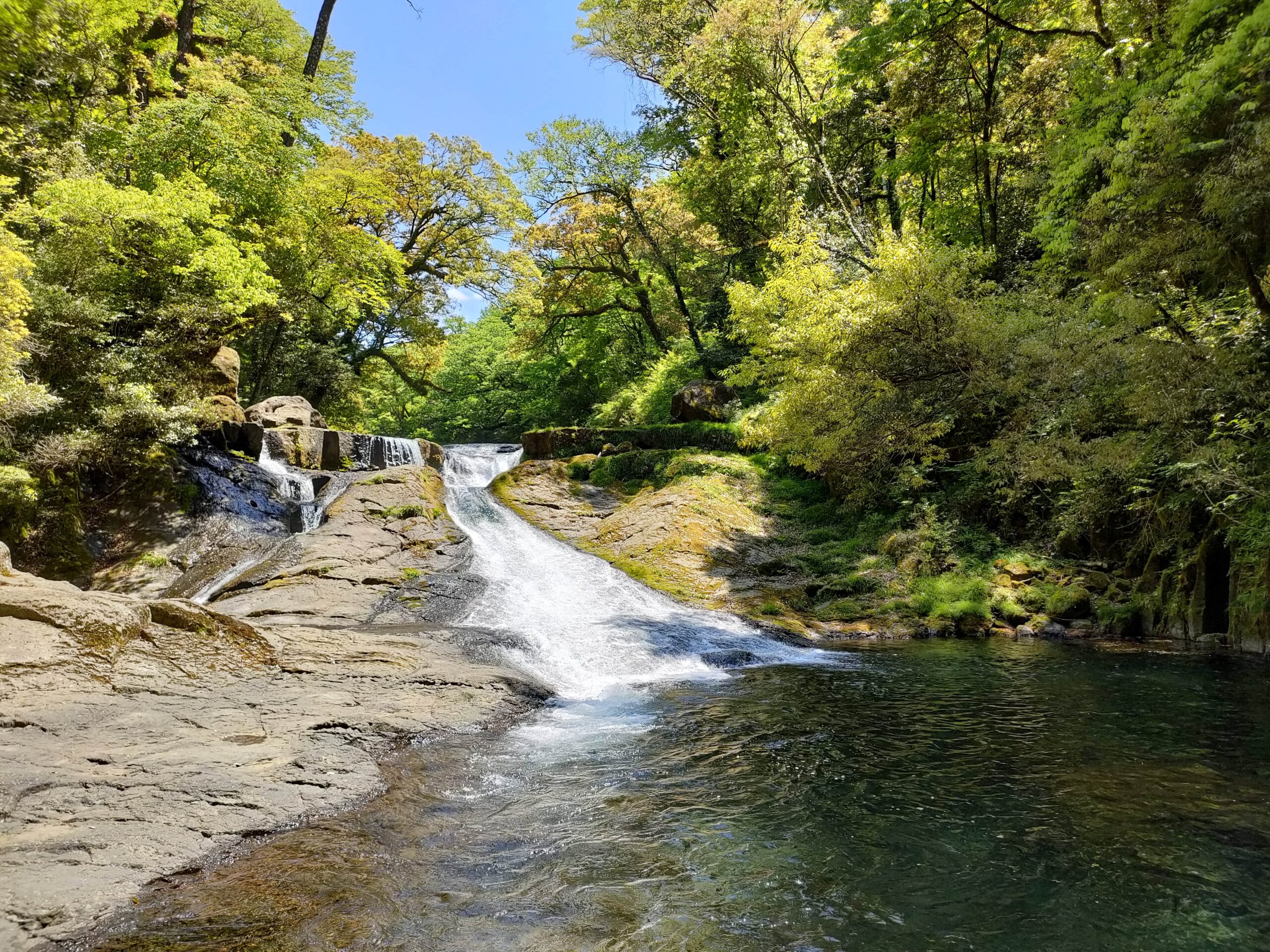 菊池渓谷 滝
