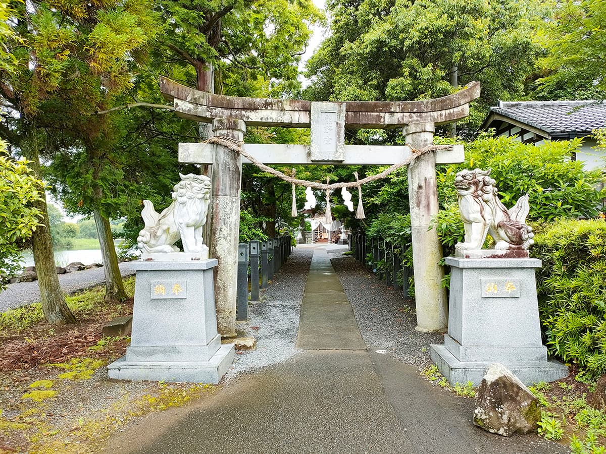 浮島神社 鳥居