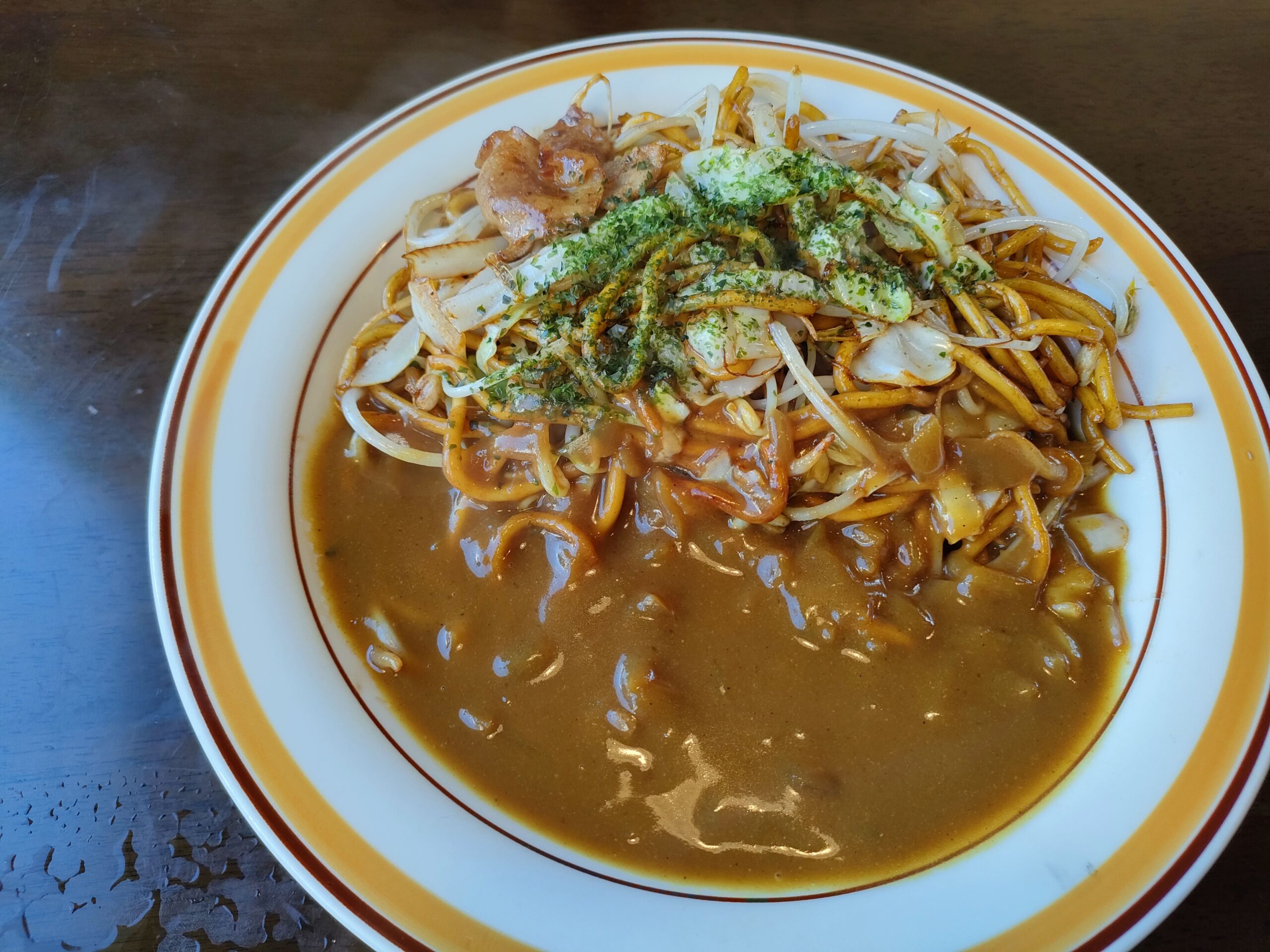 遊快 カレー焼きそば